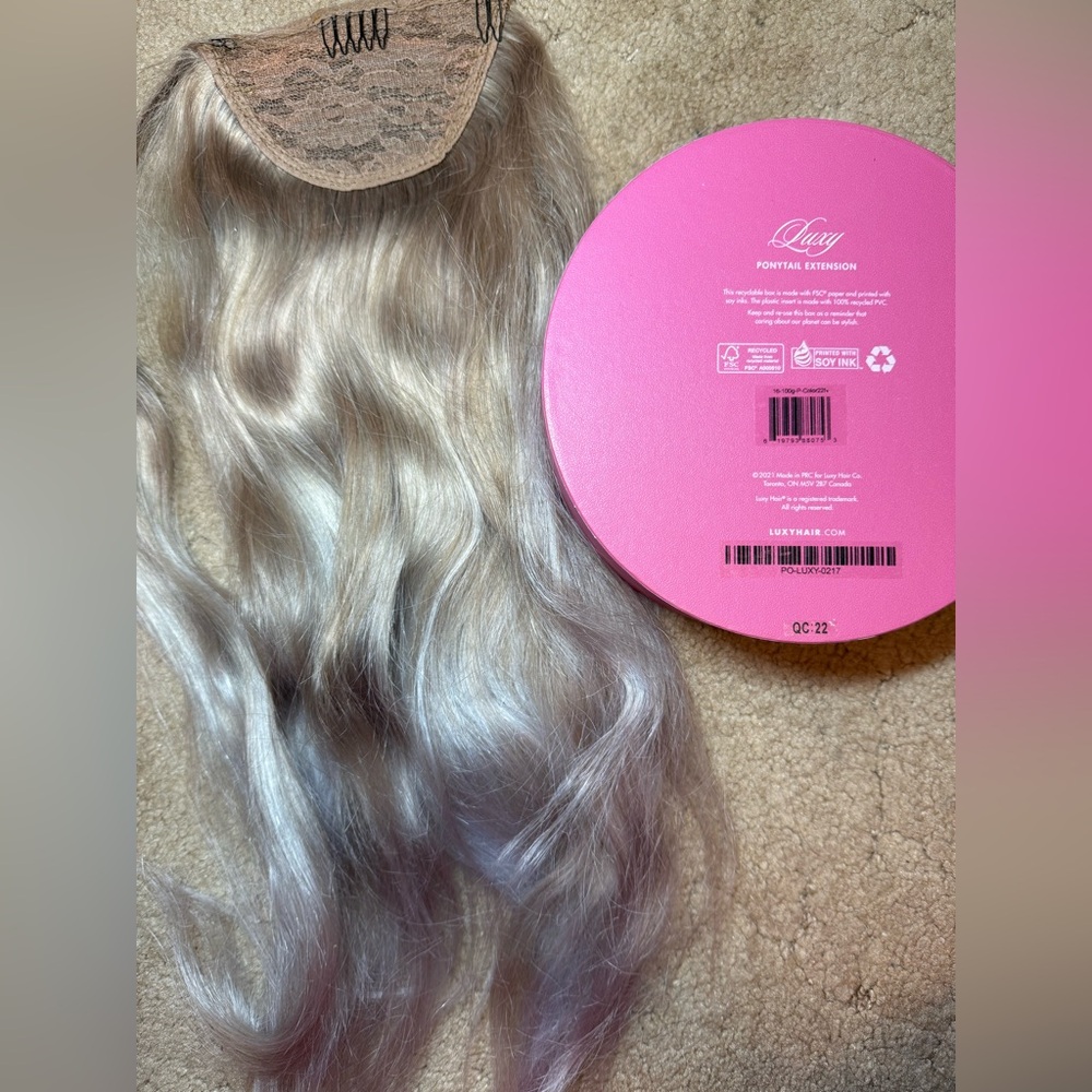 Luxy ponytail Hair Extensions - Blonde